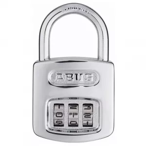 Abus 160/40 C 12611 160 Series Steel/Chrome 3-Dial Padlock