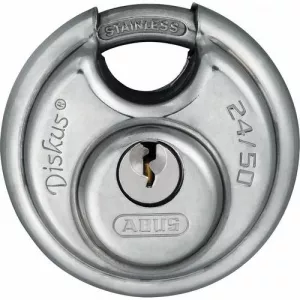 Abus 24IB/50 KA 24 Series Diskus SS Shackle Padlock Keyed Alike
