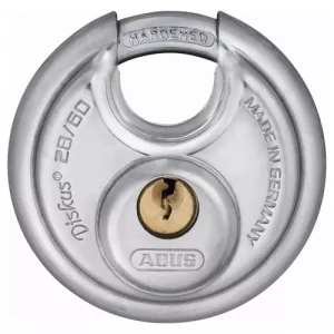 Abus 28/60 B KD 28005 28 Series Diskus Padlock Keyed Different