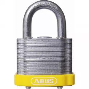 Abus 41/40 B KA Yellow 41 Series LS Padlock Keyed Alike Yellow Bumper