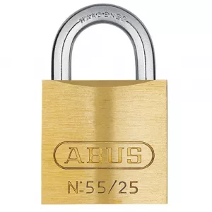 Abus 55/25 C KD 55311 55 Series Solid Brass Padlock Keyed Different