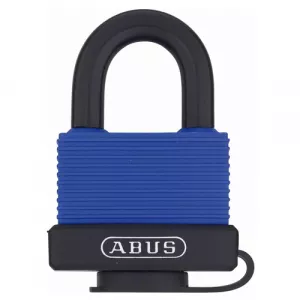 Abus 70IB/45 B KA Blue 70 Series Padlock Keyed Alike SS Shackle Blue
