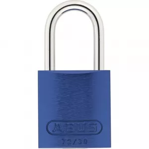 Abus 72/30 KA Blue 72 Series Aluminum Padlock Keyed Alike Blue
