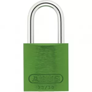 Abus 72/30 KA Green 72 Series Aluminum Padlock Keyed Alike Green
