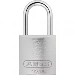 Abus 72/30 KA Silver 72 Series Aluminum Padlock Keyed Alike Silver