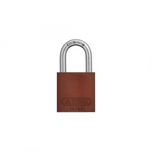 Abus 72/40 B KA Brown 1" Shackle Anodized Aluminum Padlock, Brown