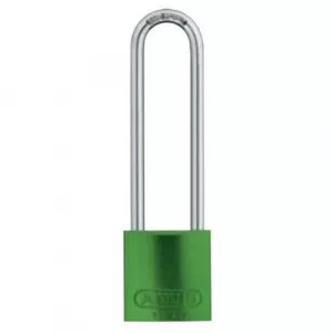 Abus 72/40HB100 B KA GREEN 4" Shackle Anodized Aluminum Padlock