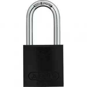 Abus 72/40HB40 B KA Black 1-9/16" Shackle Anodized Aluminum Padlock