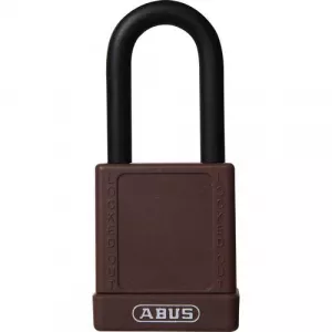 Abus 74/40 B KA Brown 1-1/2" Shackle Lightweight Aluminum Padlock