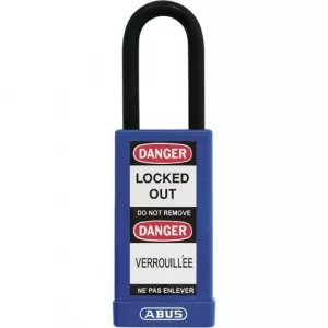 Abus 74LB/40 B KA Blue Lightweight Aluminum Padlock, Blue
