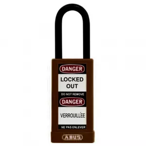 Abus 74LB/40 KD Brown 09887 74 Series Non-Con Padlock, 1-1/2" Brown