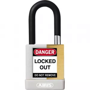 Abus 74M/40 B KD White 20038, Padlock Aluminum, B KD White, 1-1/2"