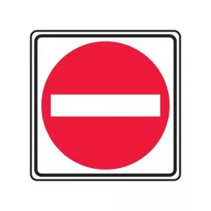 Accuform FRR382RA Traffic Sign "Do Not Enter" Engineer-Grade
