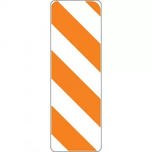 Accuform FRW486HP High Intensity Prismatic Orange Object Marker