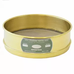 Advantech Manufacturing 270BS8F #270 Test Sieve, Brass/SS