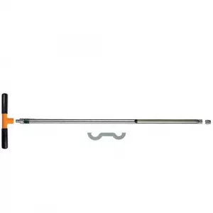 AMS 425.50 1" x 36" Plated Replaceable Tip Soil Probe with Handle