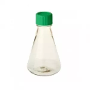 Bellco Glass 2298-29000 500mL Erlenmeyer Vent Cap Plain Bottom