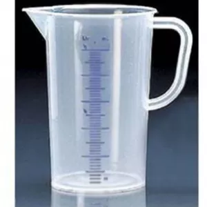 BrandTech 440081 Polypropylene Translucent Pitcher with Graduation