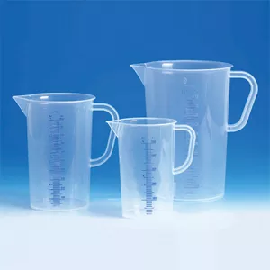 BrandTech 445081 Graduated Pitcher, Translucent with Graduations