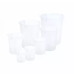 Celltreat 230509 Assorted Graduated Beaker, Polypropylene