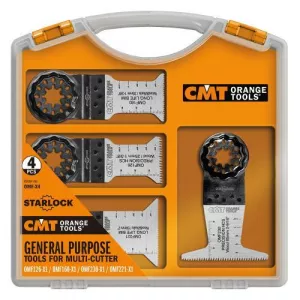CMT OMF-X4 Multipurpose Set for Oscillating Multi-Tools