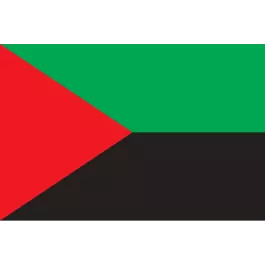 Courtesy Flag Martinique - Rouge-Vert-Noir