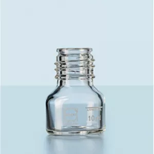 Duran 5539-49 10mL Plain Glass Lab Bottle