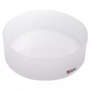 Dynalon 109844 10x3" Polypropylene Round Tray