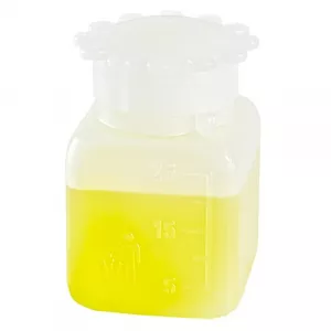 Dynalon 226295-0025 Polyethylene Kartell Rectangular Bottle