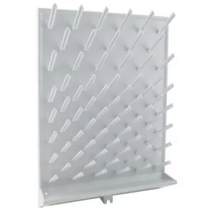 Dynalon 259184 High Impact Polystyrene Drying Rack, 72 Places
