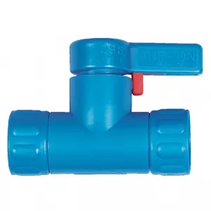 Dynalon 805253-7000 Stopcock, Straight 0.75" Thread Both with Cap