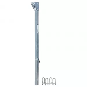 FallTech 6161005 10' Bolt-on Ladder Anchor with 5" Overhead Offset