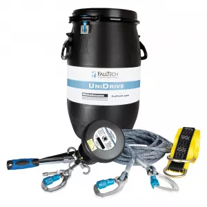 FallTech 6813300K 300' Self and Assisted Rescue Kit with Bucket
