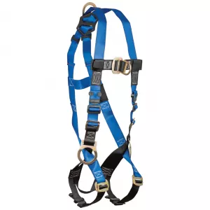 FallTech 7017SMFD Contractor Full Body Harness, Small/Medium