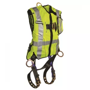 FallTech 7018LXL High-Vis Class 2 Vest Harness / Non-Belted