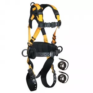 FallTech 7035B4X Journeyman Flex Belted Full Body Harness