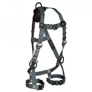 FallTech 70403D2X3X FT-Weld Full Body Harness, Quick Connect, 2X/3X