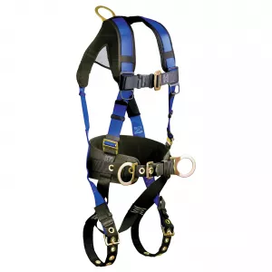 FallTech 7073B3X Contractor+ Belted Full Body Harness, 3X