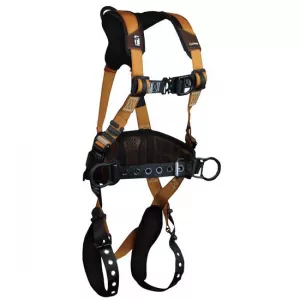 FallTech 7081BFDM ComforTech Gel Climbing 3D-Rings Harness