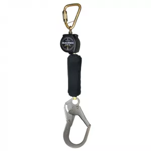 FallTech 72906SC3 6ft Arc Flash Mini SRD Carabiner with Rebar Hook