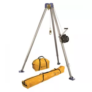 FallTech 7505 Tripod Kit with Galvanized Cable and 7275 Tripod