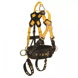 FallTech 8026 RoughNeck 5-D Harness/ Derrick Cross-Over Belted