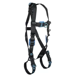 FallTech 8087DFDS Arc Flash Nylon 2D FD Harness, Small