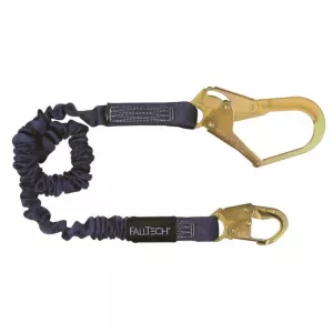 FallTech 82403 ElasTech Single Leg Lanyard with 1 Snap Hook