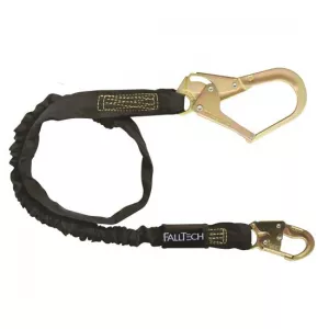 FallTech 82433 WeldTech Absorbing Single Leg Lanyard with Hooks
