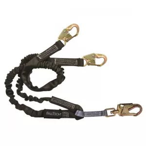 FallTech 8246Y Heavyweight 6' Y-Leg Lanyard/ Internal with Snap Hook