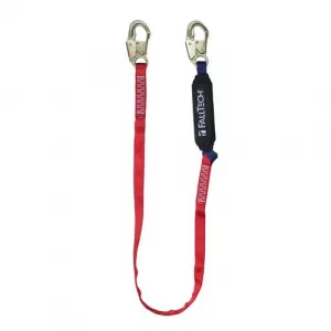 FallTech 8247B 6' Ironman Lanyard SAL 6'/12' FF Snap Hook/Snap Hook