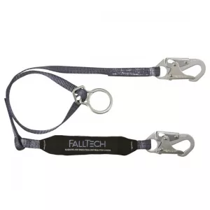 FallTech 82562 ViewPack 6' Single Leg Lanyard with 2 Snap Hooks