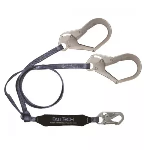 FallTech 826073 ViewPack Y-Leg Lanyard with 1 Snap Hook and 2 Hooks