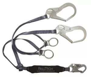 FallTech 8260732D ViewPack 6' Y-Leg Lanyard with 1 Snap Hook